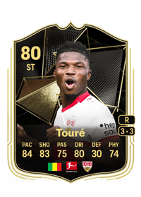 El Bilal Touré Team of the Week 80 OVR