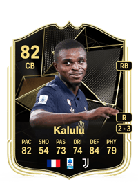 Pierre Kalulu Team of the Week 82 OVR