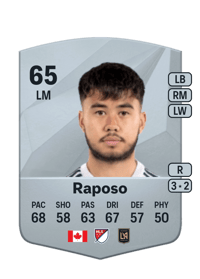 Ryan Raposo Common 65 OVR