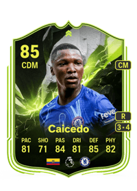 Moisés Caicedo Showdown Plus 85 OVR