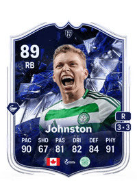Alistair Johnston TOTY Honourable Mentions 89 OVR