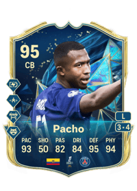 Willian Pacho TEAM OF THE SEASON 95 OVR