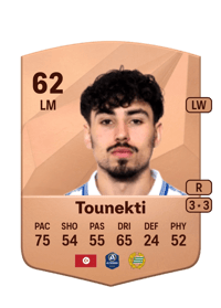 Sebastian Tounekti Common 62 OVR