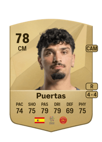 Cameron Puertas Common 78 OVR
