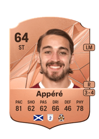 Louis Appéré Rare 64 OVR
