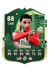 Malik Tillman Winter Wildcards 88 OVR