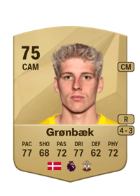 Albert Grønbæk Common 75 OVR