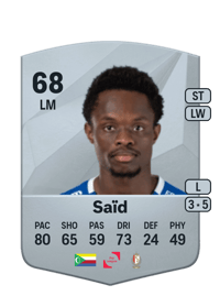 Rafiki Saïd Common 68 OVR