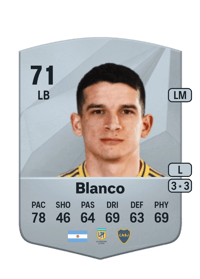 Lautaro Blanco Common 71 OVR