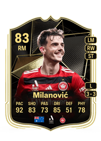 Nicolas Milanović Team of the Week 83 OVR