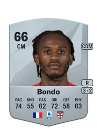 Warren Bondo Common 66 OVR