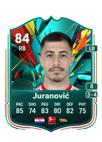 Josip Juranović Total Rush 84 OVR
