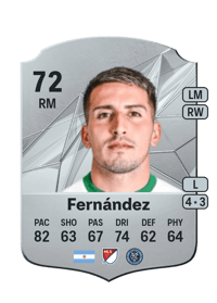 Nicolás Fernández Rare 72 OVR