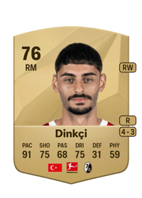Eren Dinkçi Common 76 OVR