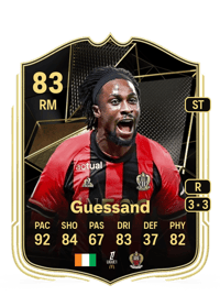 Evann Guessand Team of the Week 83 OVR