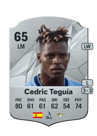 Cedric Teguía Rare 65 OVR