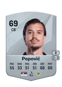 Boris Popović Common 69 OVR