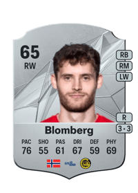 Ole Didrik Blomberg Rare 65 OVR