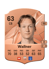 Silvan Wallner Rare 63 OVR