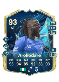 Toluwalase Arokodare TEAM OF THE SEASON 93 OVR