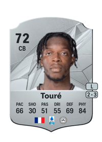 Isaak Touré Rare 72 OVR