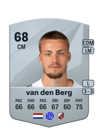 Davy van den Berg Common 68 OVR