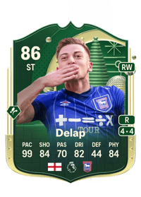 Liam Delap Winter Wildcards 86 OVR