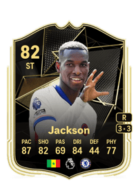 Nicolas Jackson Team of the Week 82 OVR