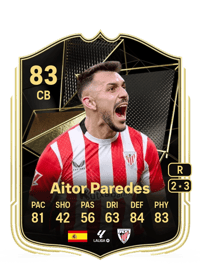 Aitor Paredes Team of the Week 83 OVR