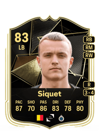 Hugo Siquet Team of the Week 83 OVR