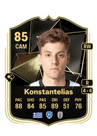 Giannis Konstantelias Team of the Week 85 OVR