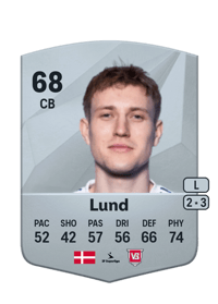 Valdemar Lund Common 68 OVR