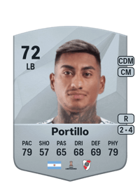 Juan Portillo Common 72 OVR