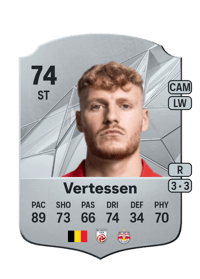 Yorbe Vertessen Rare 74 OVR