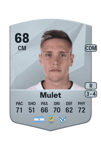 Agustín Mulet Common 68 OVR