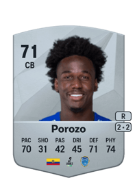 Jackson Porozo Common 71 OVR