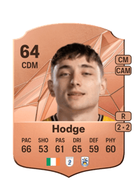 Joe Hodge Rare 64 OVR