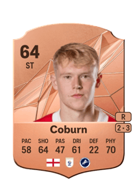 Josh Coburn Rare 64 OVR