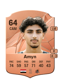 Youssef Amyn Rare 64 OVR