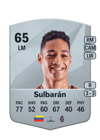 Manuel Sulbarán Common 65 OVR