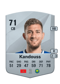 Ismaël Kandouss Common 71 OVR