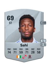 Moïse Sahi Common 69 OVR