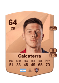 Diego Calcaterra Common 64 OVR