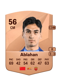 Haliq Ablahan Common 56 OVR