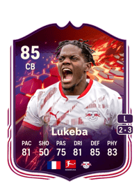 Castello Lukeba Trailblazers 85 OVR