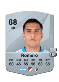 Nicolás Romero Common 68 OVR