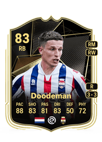 Nick Doodeman Team of the Week 83 OVR