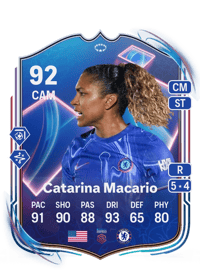 Catarina Macario UWCL Dreamchasers 92 OVR