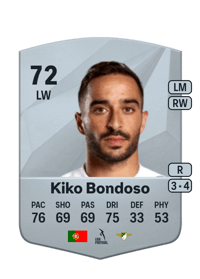 Kiko Bondoso Common 72 OVR