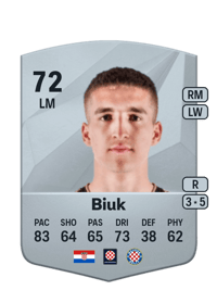 Stipe Biuk Common 72 OVR